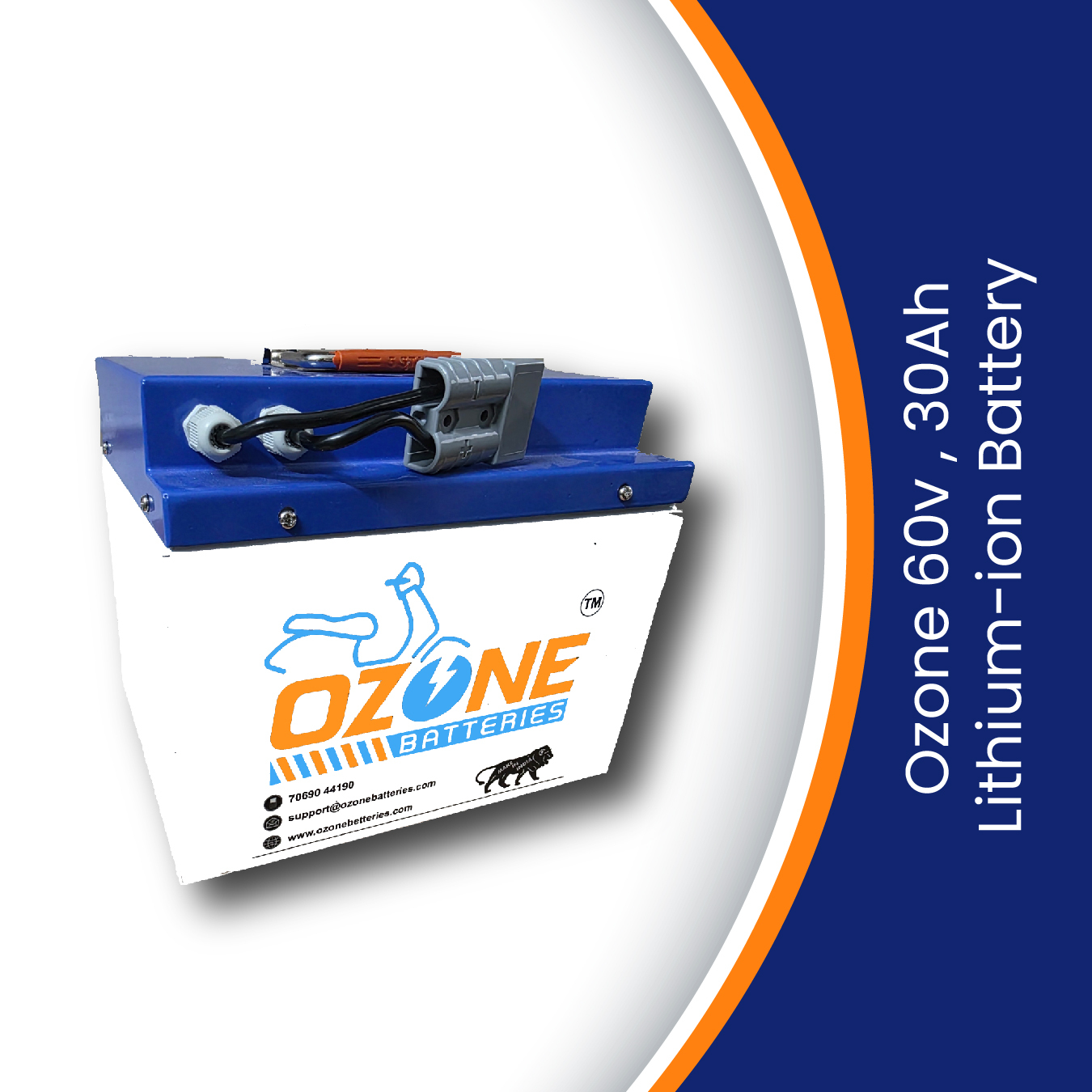 Ozone 48v , 25Ah Lithium-ion Battery